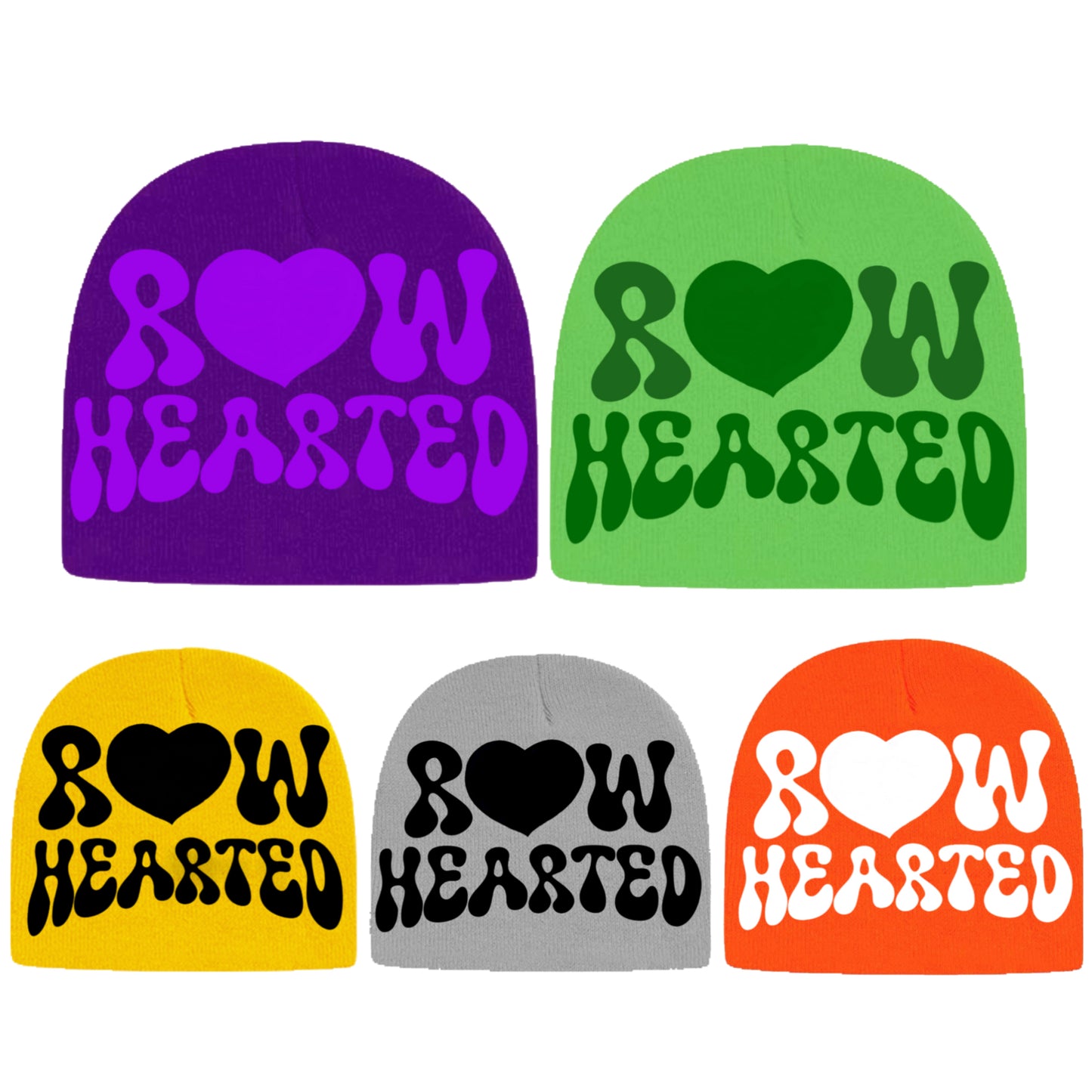 Raw Hearted Beanies 2